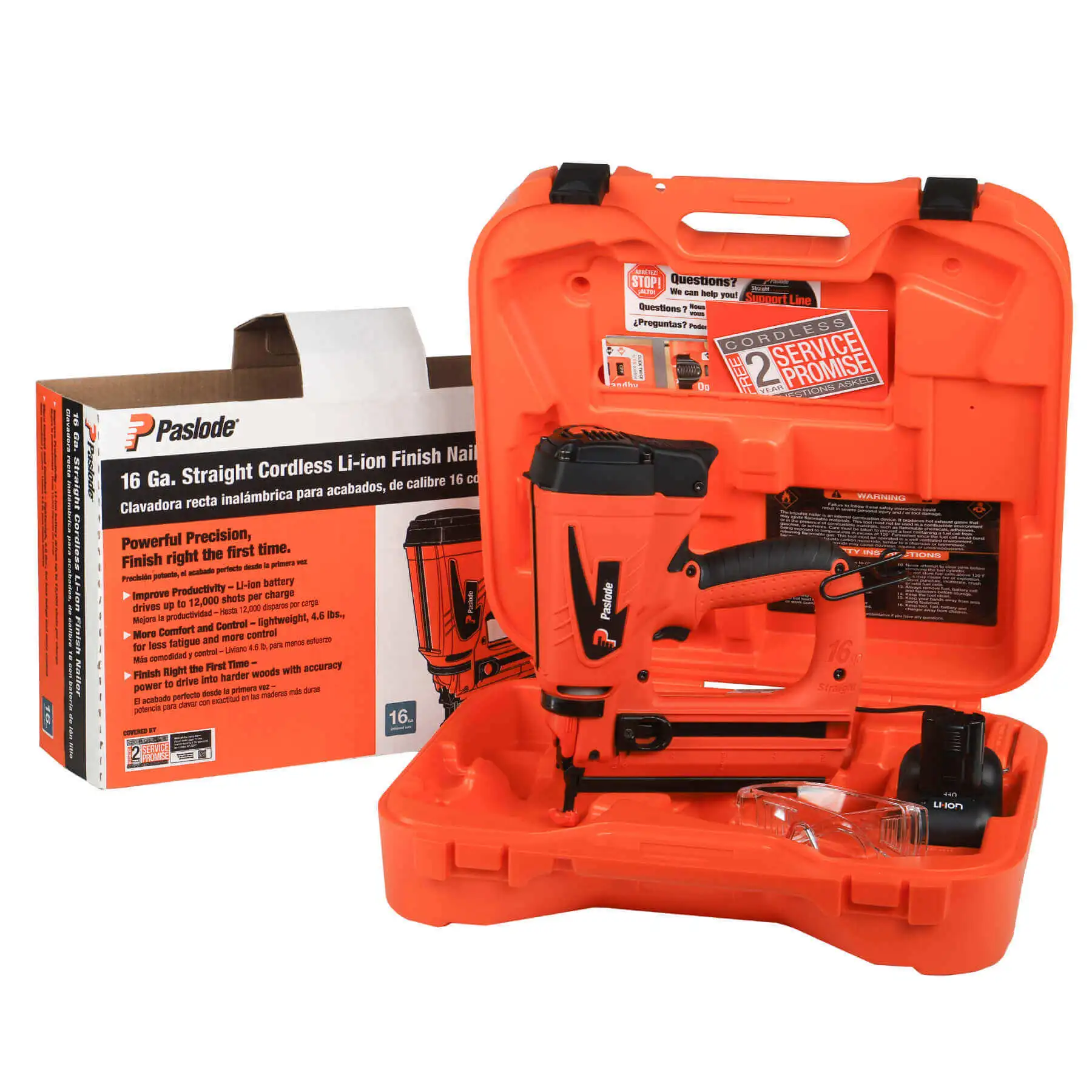 Paslode nail gun deals box