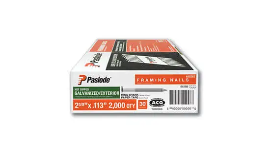 Paslode 30 discount degree framing nails